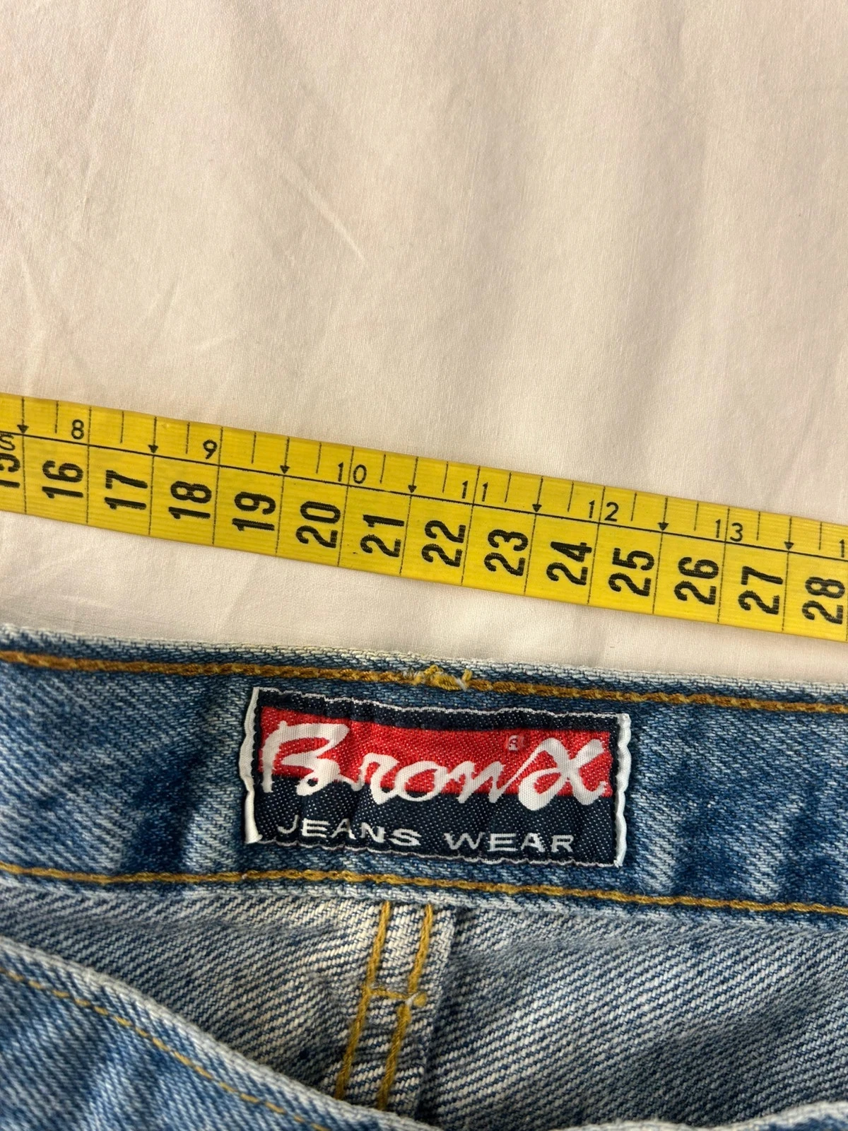 Jean reto azul vintage Bronx jeans wear tamanho 46 – photo 11